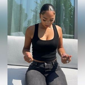 NWT Black Straight Leg Jeans